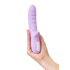 JOS JRotator vibrator MERRY-GOR, silicone, purple, 20.7 cm