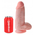 Realistyczne grube dildo cieliste King Cock 22,9cm