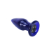 ToyJoy Buttocks Shining Vibrating Glass Plug