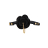 Rose Ball Gag with Plug