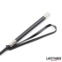 Whip with Heart Shape Black 60cm