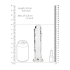 Straight Realistic Dildo with Suction Cup - 7\'\' / 18