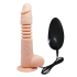 Thunder Up Suction Base Vibrating Dildo Flesh