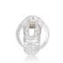 Model 25 - Chastity Cage - 3.5\'\' / 9 cm - Transparent