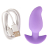 Cuties Vibrating Plug Purple