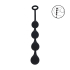 Waterdrop Silicone Anal Balls -M - 30mm - Black
