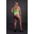 Body with Halter Neck - Plus Size - Neon Green