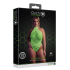 Body with Halter Neck - Plus Size - Neon Green