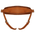 Leather StrapOn natural 2XL