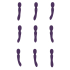 Nami - Pulse Wave Vibrating Wand - Purple