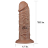 Dildo z przyssawką i giętkim trzonem 27cm Lovetoy