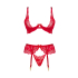 Rose set red