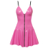 Vinyl Dress pink S