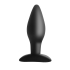 Silicone Butt Plug Medium Black