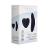 S Pleasures Premium Panty Vibe Sweetheart External Massager Black