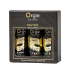 Orgie Sensual Massage Vegetal Oil Tantric Mini Size Collection 3 x 30 ml set