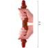 Silicone Foreskin D-Dong 35 cm
