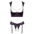 Shelf Bra Set Purple 75B/S