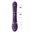 May - Dual Pulse-Wave Vibrating C-spot G-Spot Rabbit - Purple