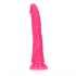 Slim Realistic Dildo with Suction Cup - Glow in the Dark - 8\'\' / 20 cm