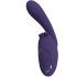 Gen - Triple Motor G-Spot Vibrator with Pulse Wave and Vibrating Bristles - Purple
