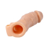 REALISTIC PENIS SHEATH S7 FLESH 21 CM W/ VIBRATION