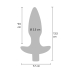 ToyJoy Buttocks The Sparkle Buttplug