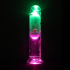 LED Vibrating Straight Cock - 6 / 15 cm - Transparent