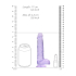 Realistic Dildo with Balls - 6 / 15 cm