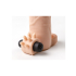 REALISTIC PENIS SHEATH S5 FLESH 19 CM W/ VIBRATION