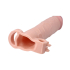 REALISTIC PENIS SHEATH S5 FLESH 19 CM W/ VIBRATION