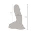 ToyJoy Get Real Vibrating Silicone Dildo 17 cm