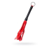 Anonymo flogger, PU leather, red, 28 cm