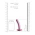 Smooth Silicone G-Spot Dildo - 5\'\' / 12 cm - Rose Gold