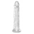 Realistyczne Dildo King Cock Clear 21,8cm