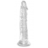 Realistyczne Dildo King Cock Clear 21,8cm