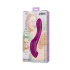 JOS Vibrator with clitoral stimulator JOS Spin, silicone, purple, 23 cm