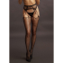 Shredded Suspender Pantyhose - One Size