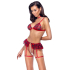 Bra Set Plaid L