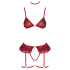 Bra Set Plaid L