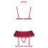 Bra Set Plaid L