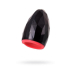 Erotist Magma; Rechargeable masturbator with heating, Silicone, Black, 12 cm