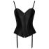 Corset black L