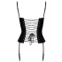 Corset black L