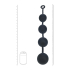Silicone Round Anal Balls - XXL - 60mm - Black