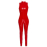 Vinyl Jumpsuit red S