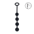 Round Silicone Anal Balls - S - 20mm - Black