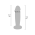 ToyJoy Buttocks Vibrating Metal Buttplug
