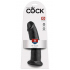 Dildo King Cock realistyczne zakrzywione 22,9cm