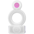 CASUAL LOVE - RING VIBRATING DOUBLE PLEASURE TRANSPARENT